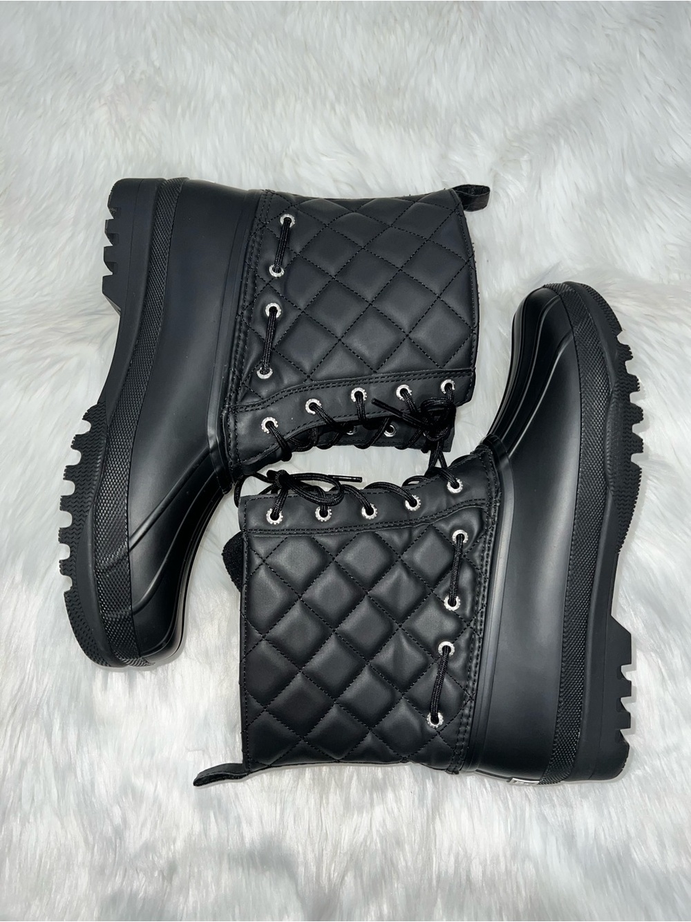 SPERRY Top Sider Gosling Quilted Boots Waterproof Blk., STS83693, Women's Sz 11 - Picture 7 of 13